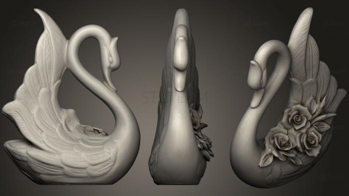 3D модель Лебедь красоты (STL)